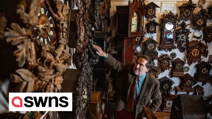 Brothers with world’s largest collection of cuckoo clocks prepare to put them back