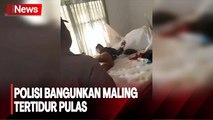 Viral Polisi Bangunkan Maling Tertidur Pulas di Kamar Pemilik Rumah di Pademangan