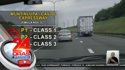Taas-singil sa toll sa SLEX at MCX, epektibo na sa Nov. 3 | 24 Oras Weekend