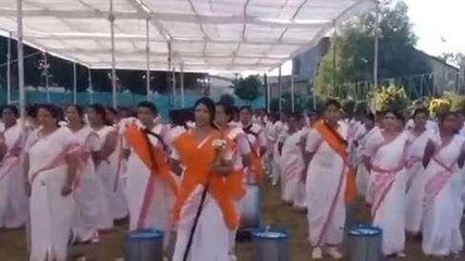 विदिशा: राष्ट्र सेविका मातृशक्ति ने निकाला पथ संचलन,देखें Video