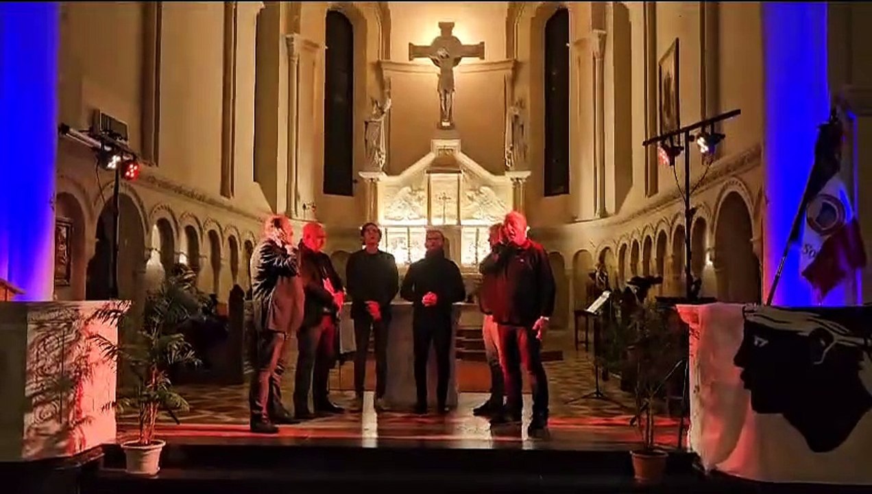 Extrait du concert de polyphonies corses et récits de la Grande Guerre | Église de l'Emm (Metzeral-Sondernach), 28 octobre 2023