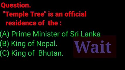 Knowleedge about the residence prime minister