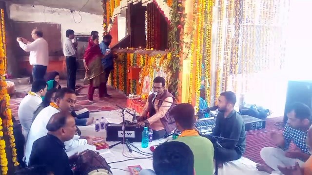 शरद पूर्णिमा पर हनुमान मंदिर में संगीतमय सुंदरकांड