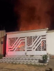 Incêndio destrói residência no Agreste; causa ainda é desconhecida