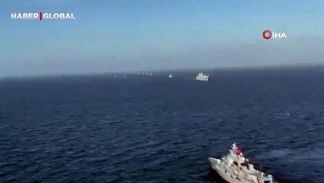 İstanbul Boğazı’nda 100 savaş gemisiyle yapılacak geçit töreni hazırlıkları tamamlandı