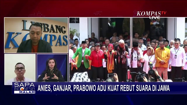 Anies, Ganjar, Prabowo Adu Kuat Rebut Suara di Pulau Jawa