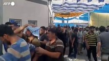 Gaza, diversi feriti arrivano all'ospedale Al-Shifa
