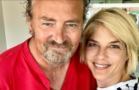 Selma Blair has paid tribute to her 'oldest boy friend' Matthew Perry