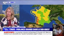 Crues, vagues-submersion, tempête: le point sur les départements placés en vigilances orange par Météo-France