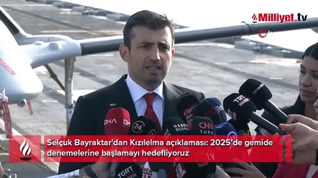 Selçuk Bayraktar'dan Kızılelma açıklaması: 2025’de gemide denemelerine başlamayı hedefliyoruz