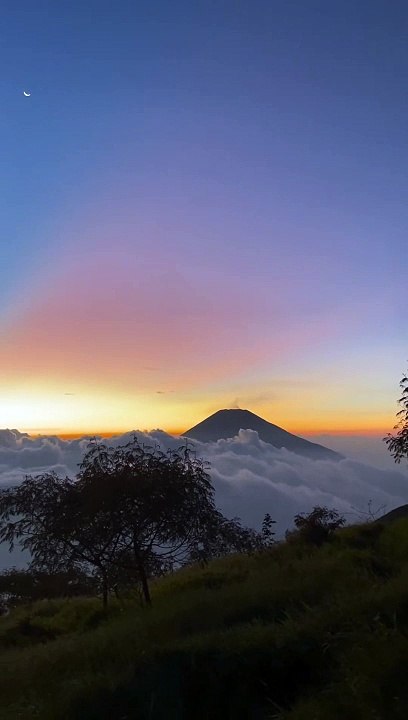 Mount Sumbing, Central Java, Indonesia