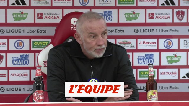 Roy : «Les joueurs n'ont pas été récompensés» - Foot - L1 - Brest