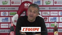 Enrique : «La pire deuxième mi-temps depuis que je suis ici» - Foot - L1 - PSG