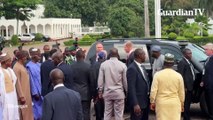 President Tinubu hosts German Chancellor Scholz in Aso Rock