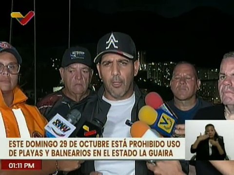 La Guaira | Se prohíbe el uso de las playas y balnearios debido a las fuertes corrientes internas