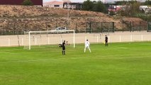 La séance de tirs au but entre Istres FC et Hyères