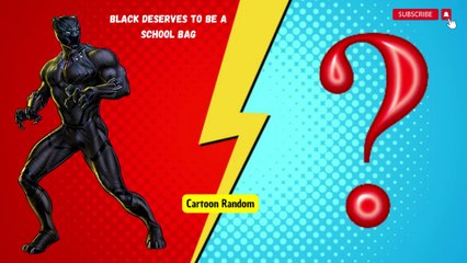 SUPERHEROES but School Bag  All Characters ( Marvel & Dc )