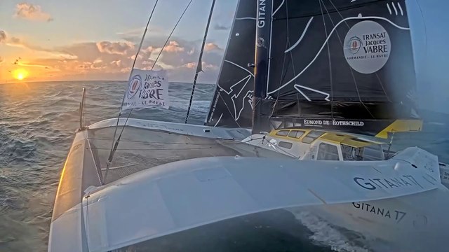 Transat Jacques Vabre Normandie Le Havre 2023 : ONBOARD MAXI EDMOND DE ROTHSCHILD #01