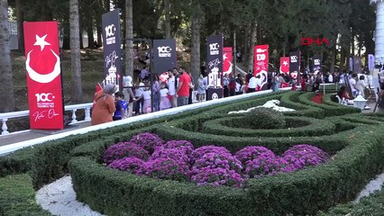 LE MANOIR ATATÜRK A ÉTÉ OUVERT AUX VISITES À L'OCCASION DE SON 100ÈME ANNIVERSAIRE