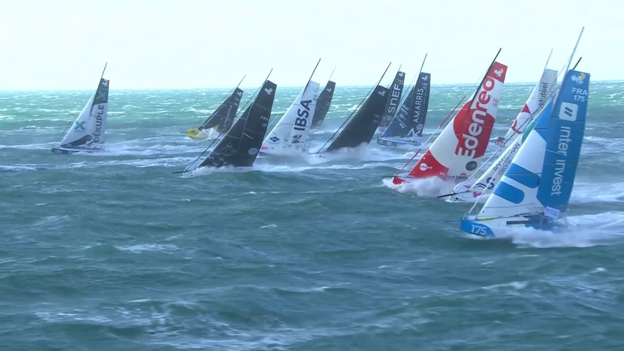 Transat Jacques Vabre Normandie Le Havre 2023 : DIMANCHE 29102023 - DÉPART DES CLASS40