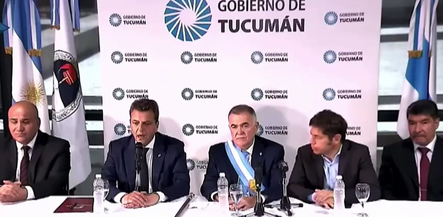 Sergio Massa en Tucumán