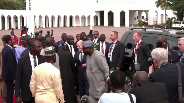 Germany's Scholz says willing to invest in Nigerian gas, minerals