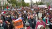 Manifestantes em Madrid apelam a um cessar-fogo na Faixa de Gaza