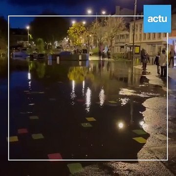 Grandes marées à Lannion