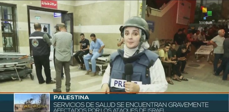 Palestina: Los servicios de salud denuncian crisis hospitalaria tras 23 días de asedio israelí a Gaza