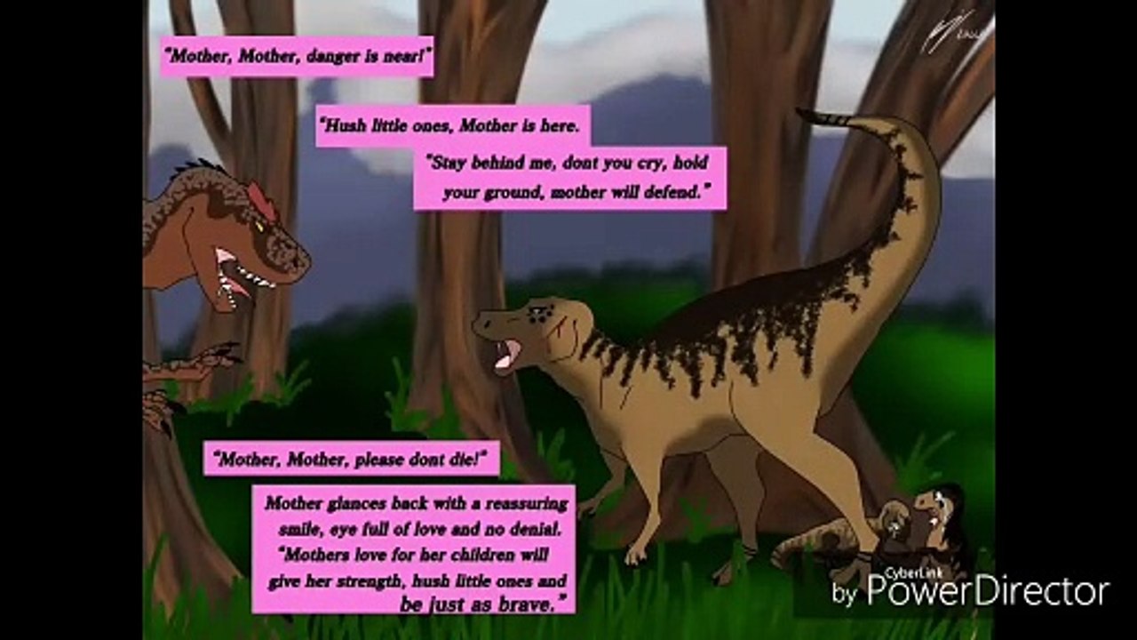 The Isle Comic Dub Allosaurus Killed Mother Maiasaura & Her Kids