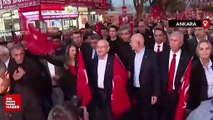CHP Genel Başkanı Kılıçdaroğlu, Cumhuriyet Yürüyüşü'ne katıldı