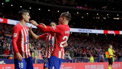 Gol de Morata. Atlético de Madrid 2-0 Alavés