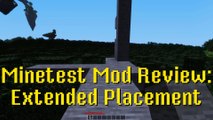 Minetest Mod Review: Extended Placement