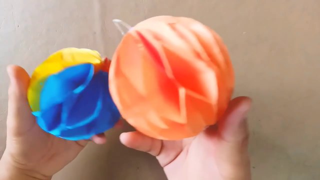 How to make Easy Paper Honeycomb Ball Easy Paper Honeycomb Ball DIY Paper Honeycomb Ball