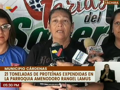 Táchira | 4.272 familias del mcpio. Cárdenas fueron beneficiadas con la Feria del Campo Soberano