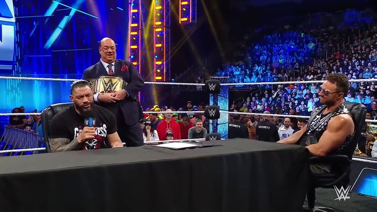 LA Knight brawls with Roman Reigns and Jimmy Uso： SmackDown highlights, Oct. 27, 2023