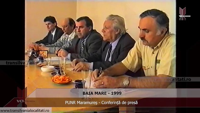BAIA MARE (1999) - PUNR Maramureș - Conferință de presă