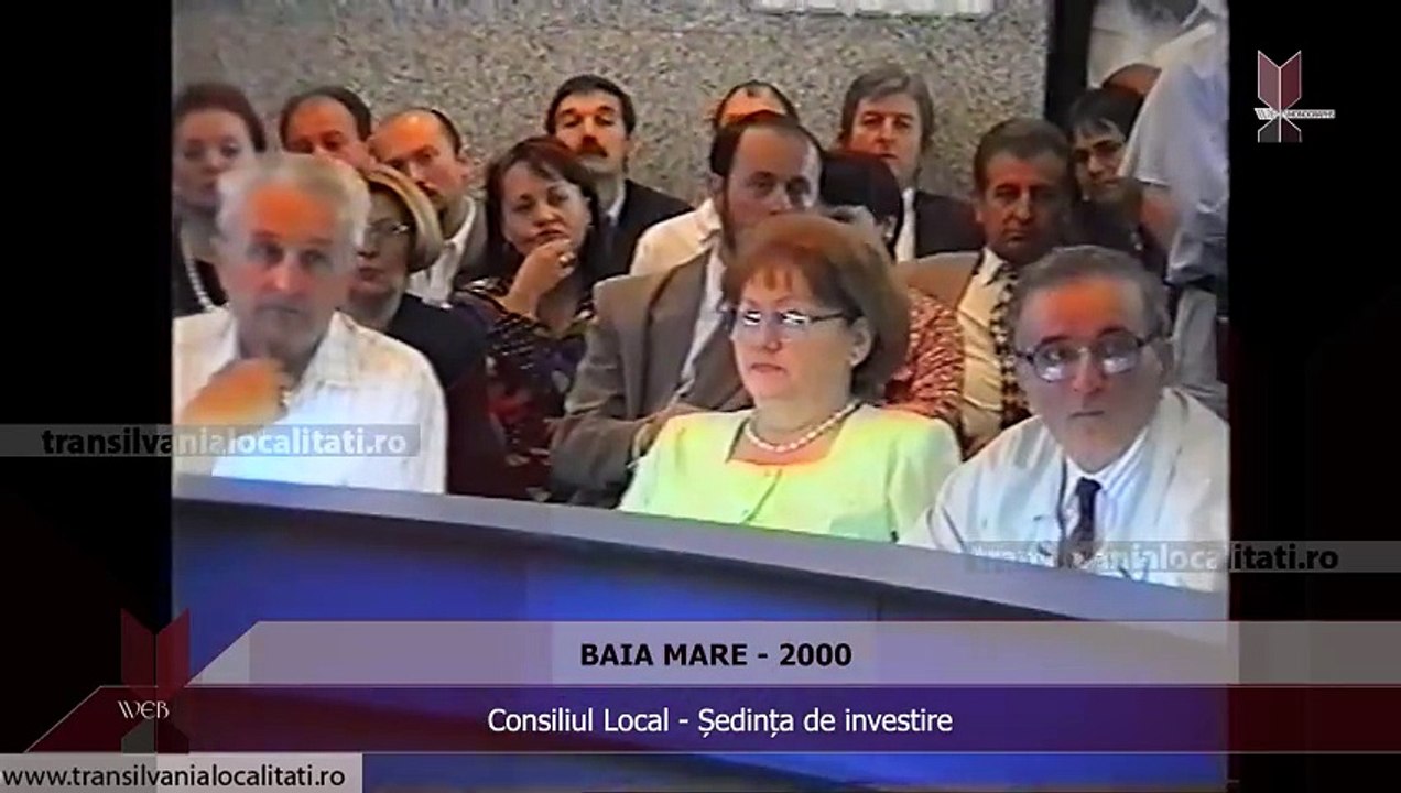 BAIA MARE  (2000) - Consiliul Local - Ședința de investire