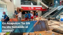 Saqueos en Acapulco han sido controlados; la GN tomará control de todas la gasolineras: Sedena