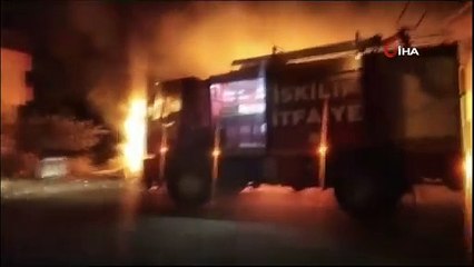 Çorum İskilip'te Düğün Salonunda Yangın Çıktı