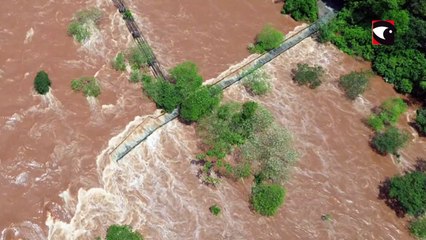 Por la creciente del río, cerraron el acceso al Parque Nacional Iguazú