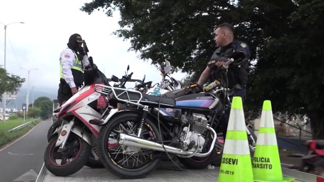 Caravana del payaso dejó 350 multas y 39 motocicletas decomisadas