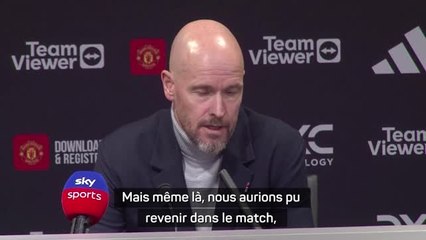 10e j. - Ten Hag : "Le penalty a changé la donne"