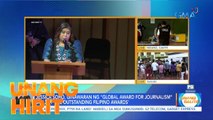 Jessica Soho, kinilala sa 13th Annual The Outstanding Filipino Awards sa Los Angeles | Unang Hirit