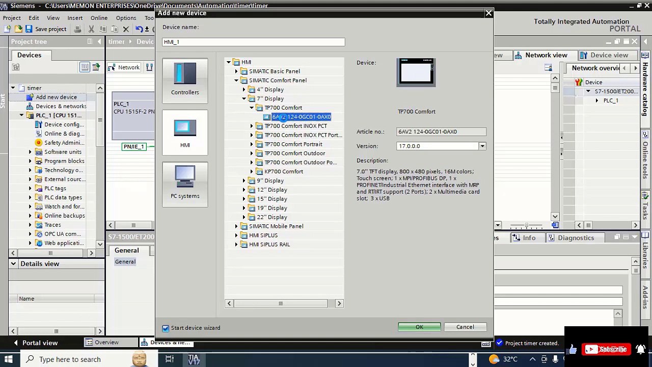 TON,TOFF Logic in TIA Portal. Basic Programming of Timers. Part 1