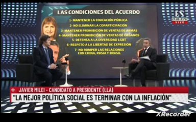 Javier Milei sobre la venta de órganos