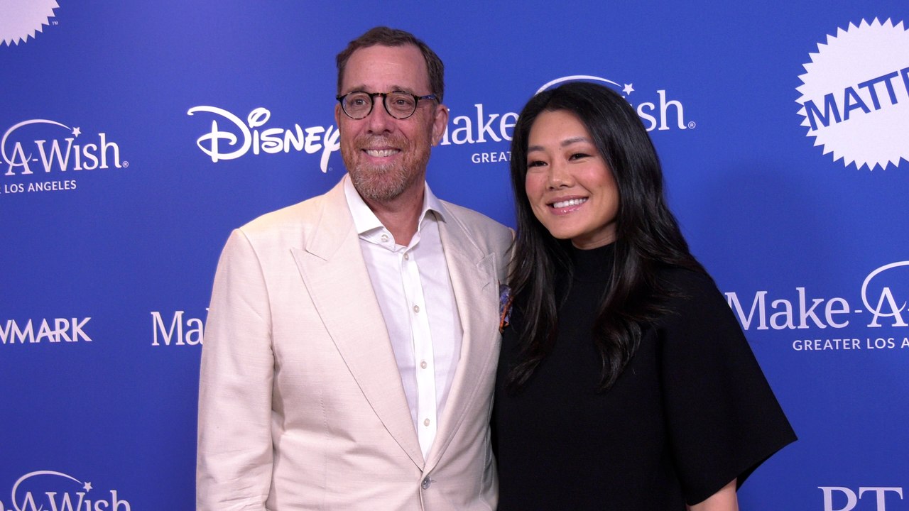 Rob Minkoff and Crystal Kung Minkoff "Wish Gala 2023" Red Carpet Arrivals