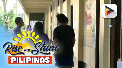 Mga botante sa Imelda Elementary School sa Malabon, maagang pumila ngayong Lunes
