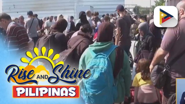 Mga Pinoy sa Gaza, nailikas na sa mas ligtas na bahagi ng lungsod