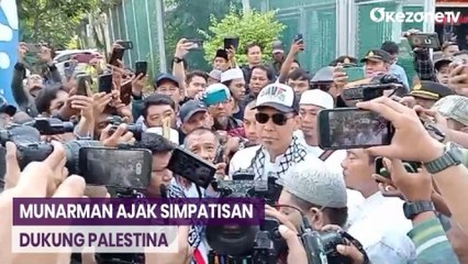 Resmi Bebas, Munarman Ajak Simpatisannya Dukung Perjuangan Palestina